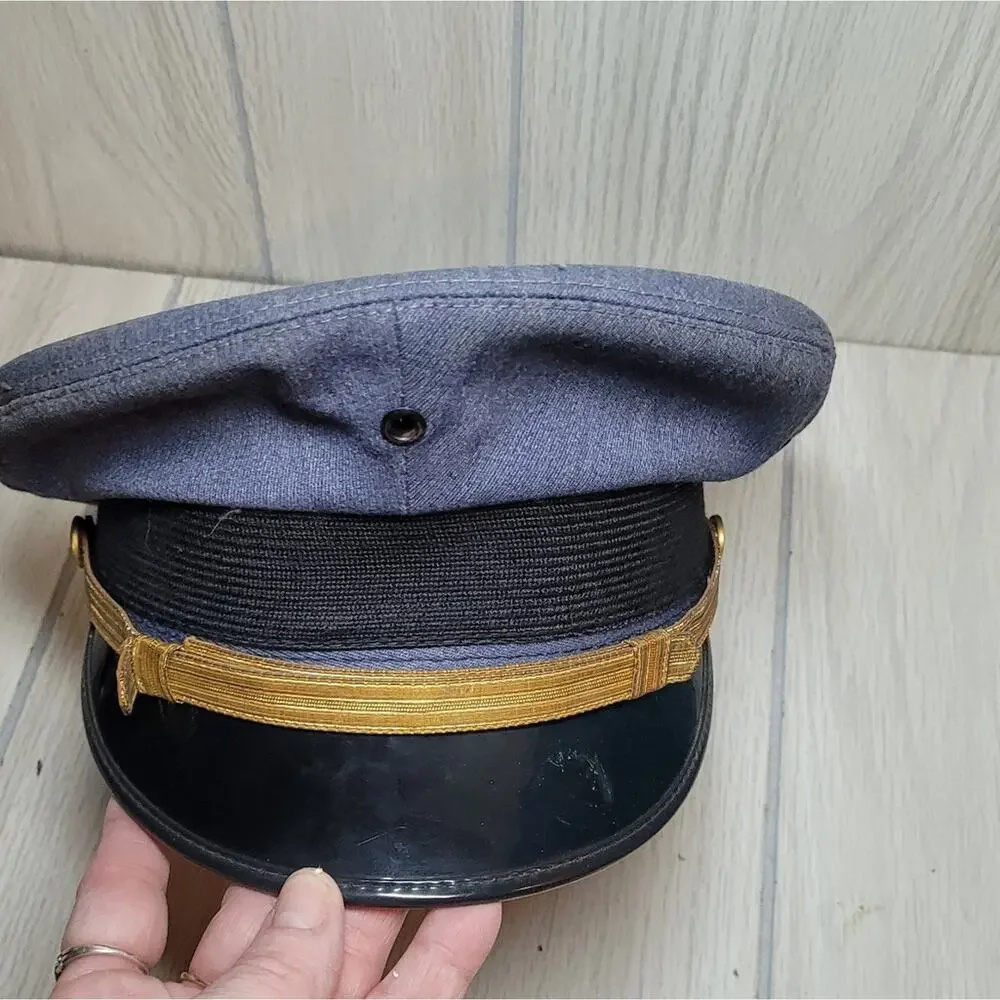Vintage Military Bancroft Pak Cap USA Size 6.5 READ